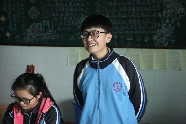 同学们在阐述理想中的17岁