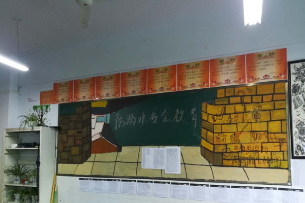 防溺水宣传板报