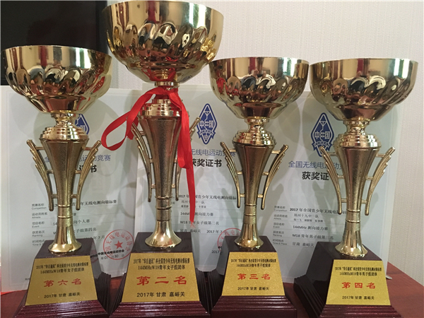 本次锦标赛获得的奖杯及部分证书